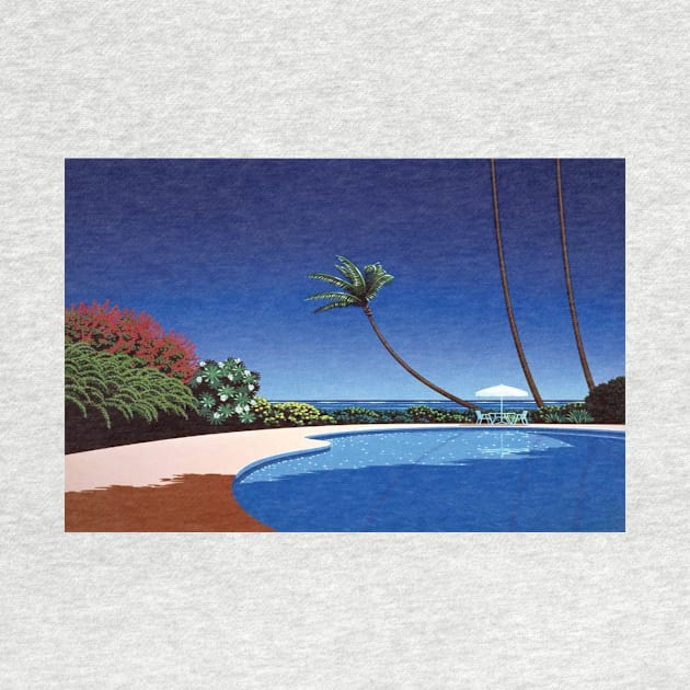 Poolside, Hiroshi Nagai. this isn't happiness by QualityArtFirst